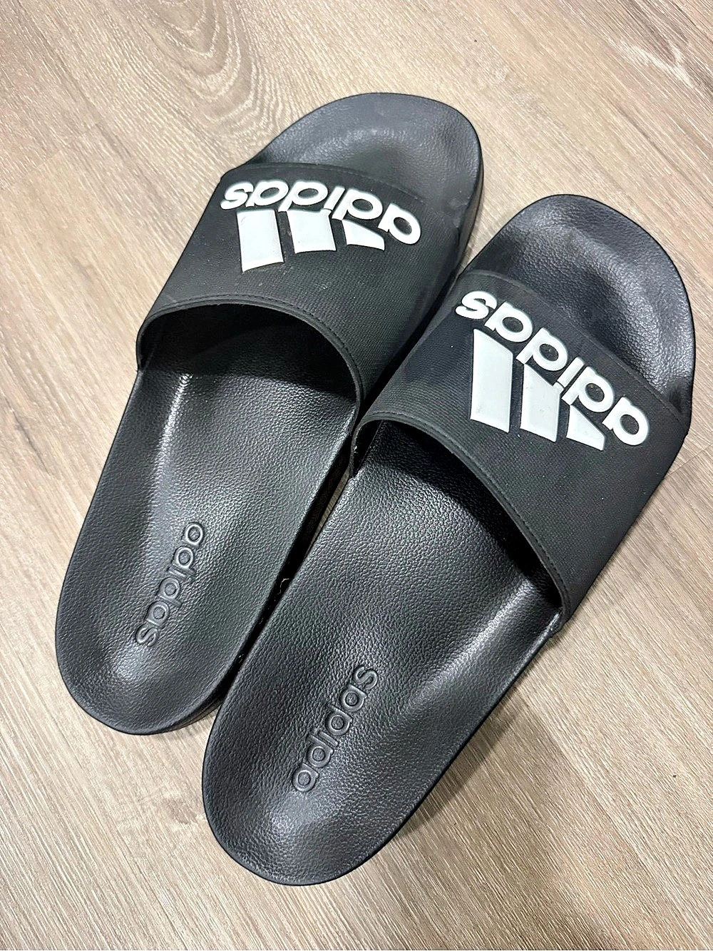 adidas Adilette Aqua Slides Black Slide Sandals